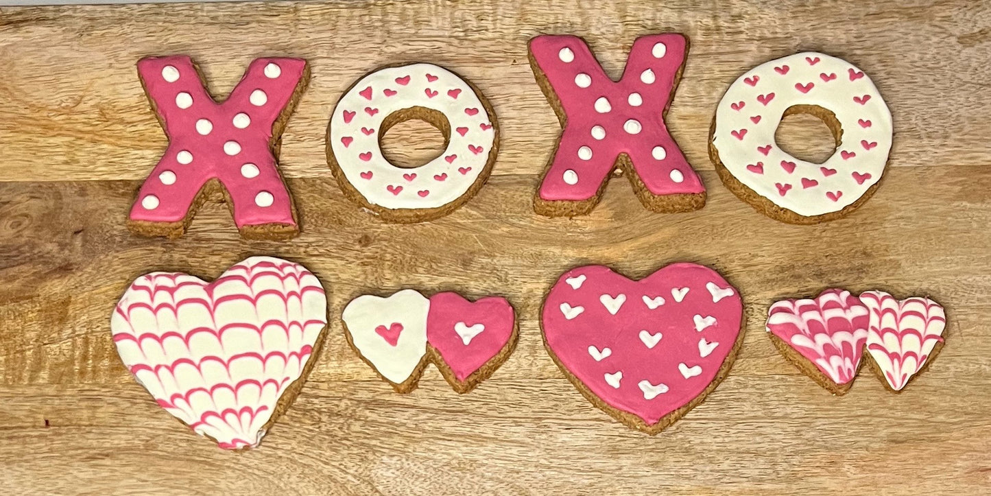 I WOOF YOU ❤️ Decorated Cookies