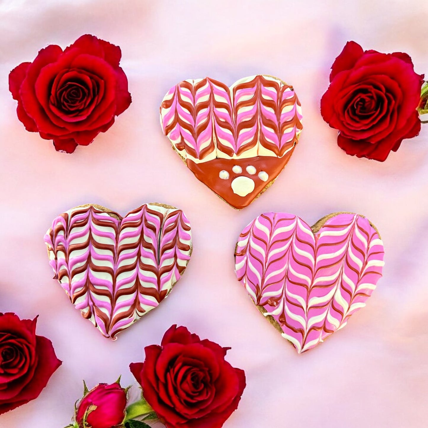 Valentines Decorated Cookies